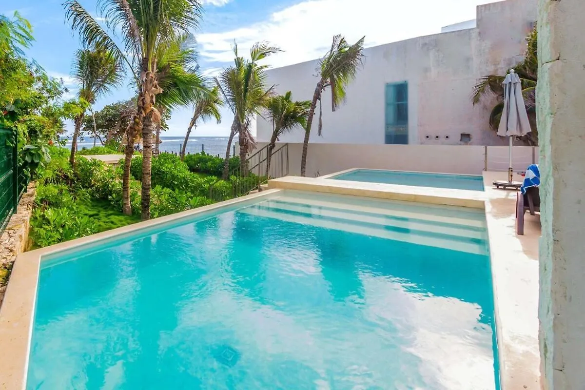 別荘 Luxury Studio With Rooftop Pool And Seaview Balcony アクマル メキシコ